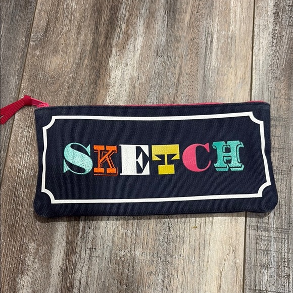 Multicolored 'Write' Pencil Case - Picture 1 of 5